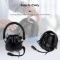 QYT-RETEVIS-Casque headset Retevis pour radio KT-A16 QYT - QYT-RETEVIS