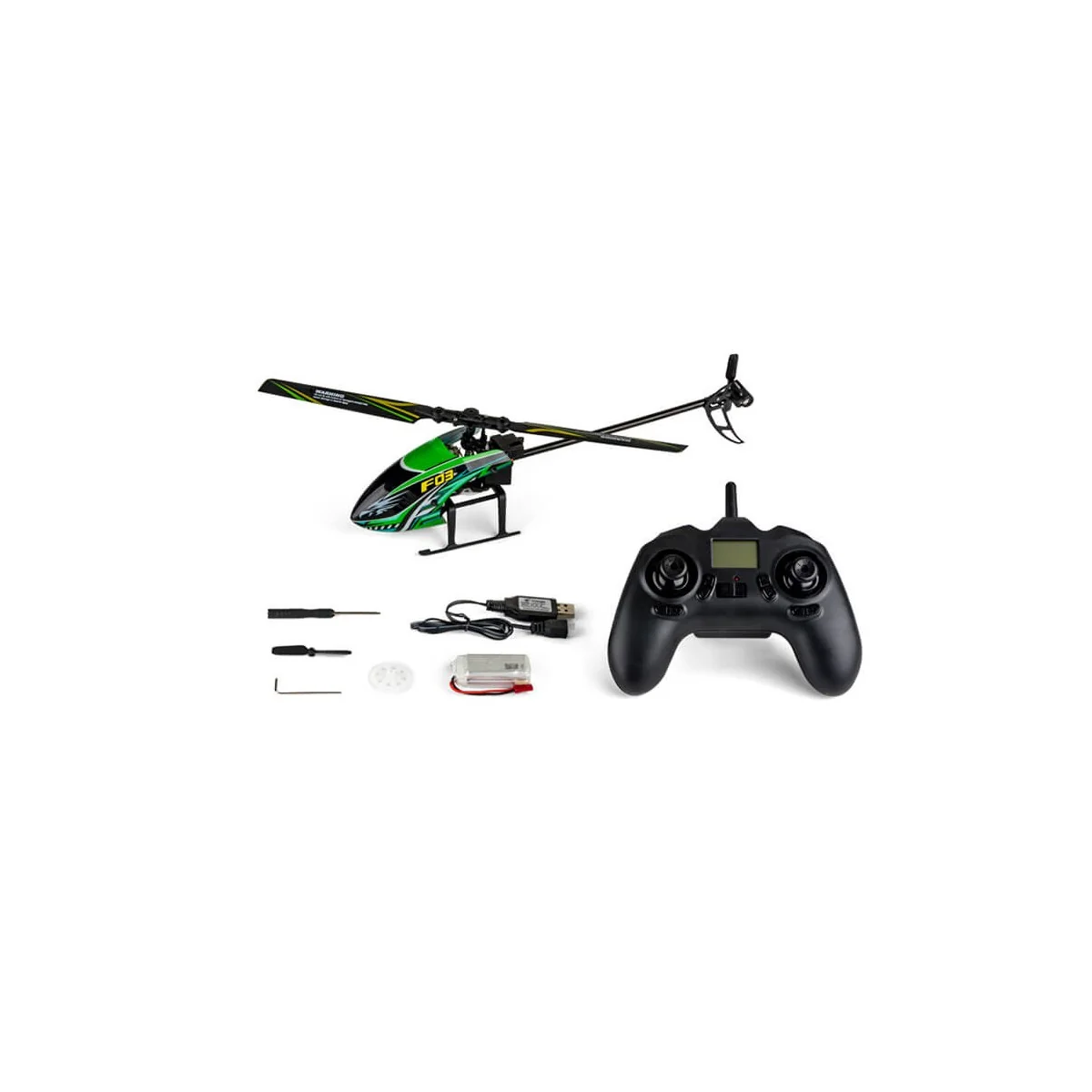 F03 4CH Class 160 Helicopter with Kootai RTF Mode 2 Flight Stabilizer Volantex KT-F03 - 3