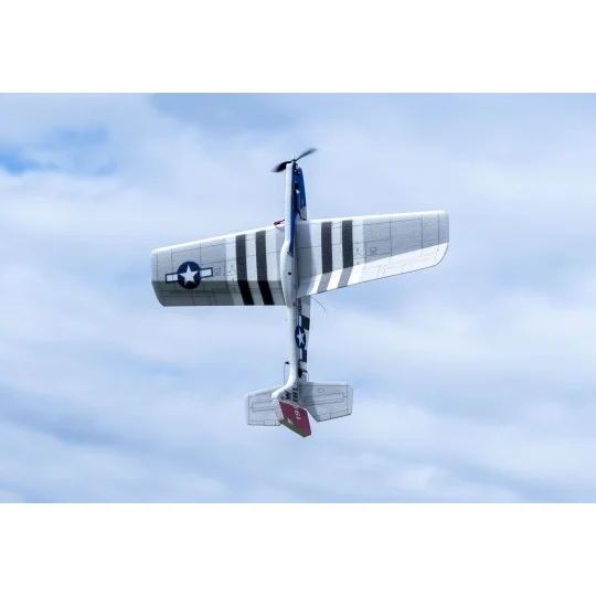 E4504-P-51 Mustang 3D Sport 1000mm E45 Kit PNP DW Hobby