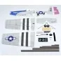 E4504-P-51 Mustang 3D Sport 1000mm E45 PNP Kit DW Hobby - E4504