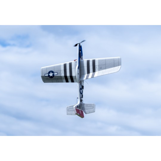 E4501-P-51 Mustang 3D Sport 1000mm E45 Kit seul DW Hobby - E4501