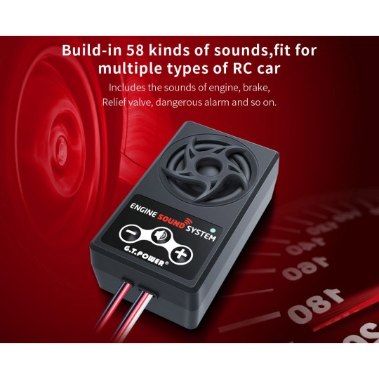 GT-CARSOUND-Bruiteur moteur voiture GT-Power