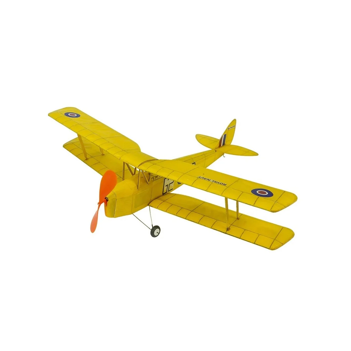 Tiger Moth 600mm rubber motor balsa kit free fly DW Hobby DW Hobby - Dancing Wings Hobby VA08 - 1