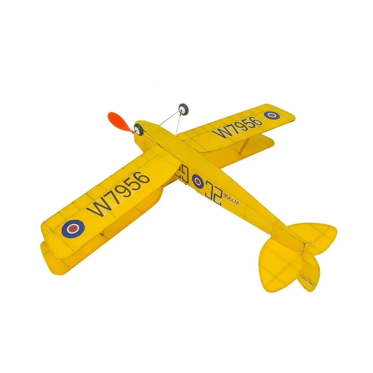 Tiger Moth 600mm rubber motor balsa kit free fly DW Hobby DW Hobby - Dancing Wings Hobby VA08 - 4