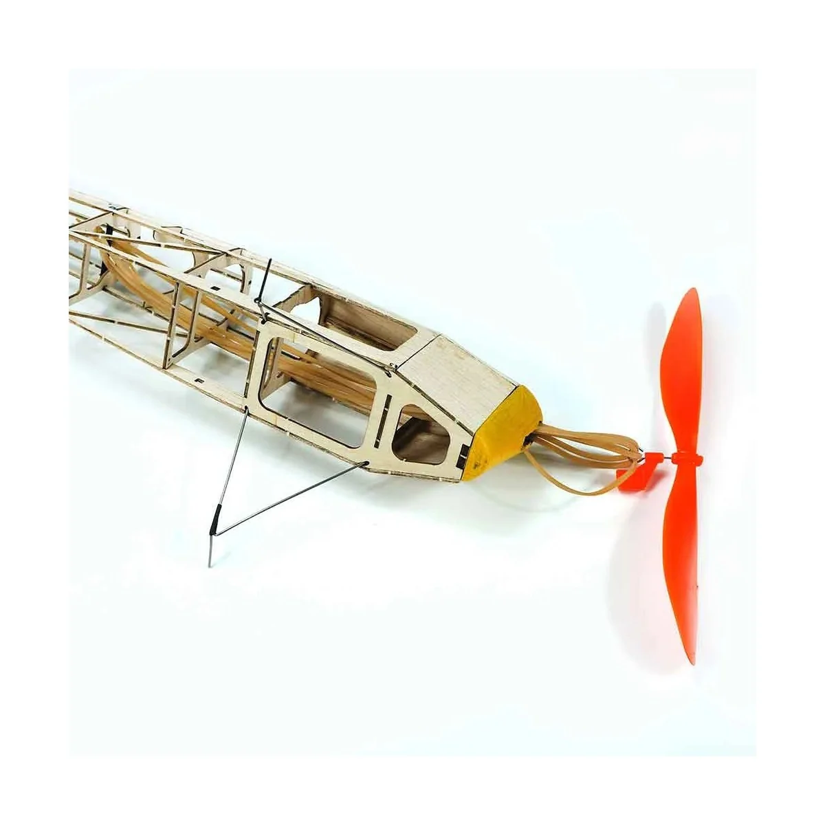 Tiger Moth 600mm rubber motor balsa kit free fly DW Hobby DW Hobby - Dancing Wings Hobby VA08 - 8