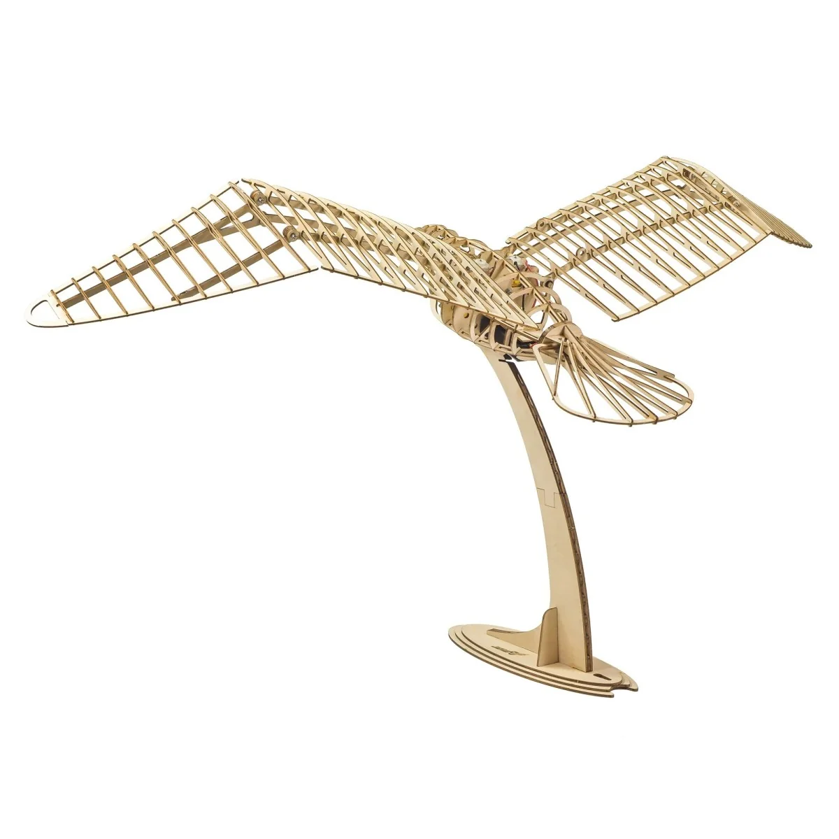 Oiseau Colombe mécanique 1m découpe laser bois, modèle statique DW Hobby DW Hobby - Dancing Wings Hobby VA09 - 6