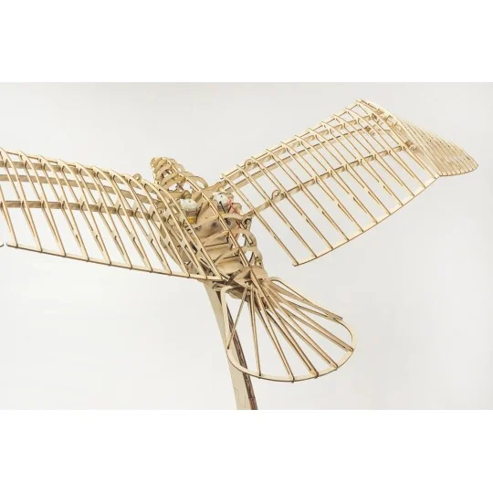 VA09-Mechanical Dove Bird 1m laser cut wood, static model DW Hobby - VA09