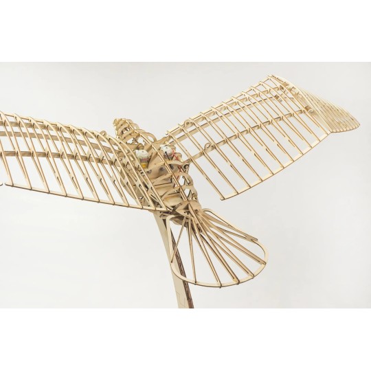 VA09-Mechanical Dove Bird 1m laser cut wood, static model DW Hobby - VA09