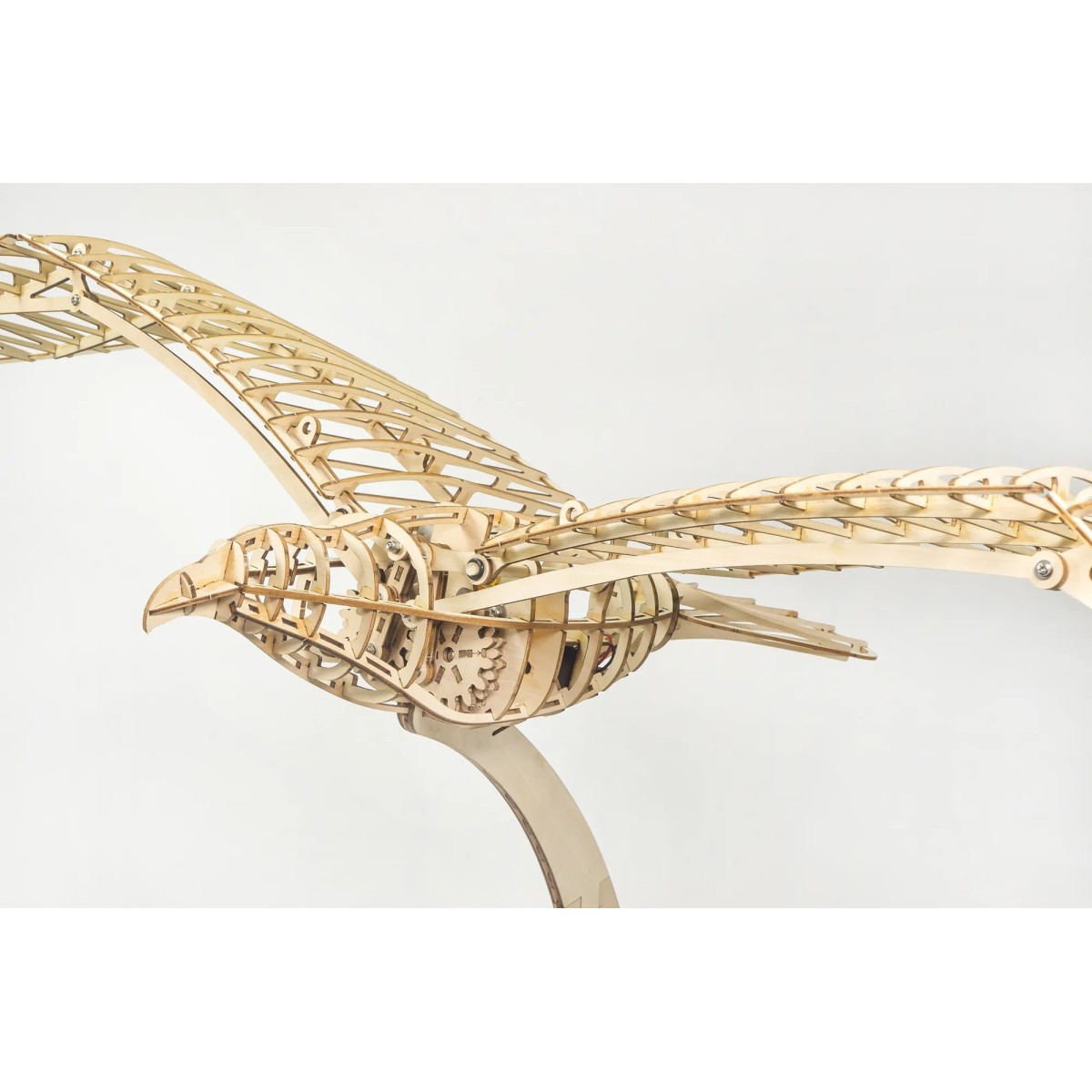 copy of Glider Otto Lilienthal laser cutting wood, static model DW Hobby DW Hobby - Dancing Wings Hobby VA09 - 11