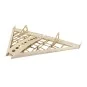 T1101-Air Kart Delta Flying Wing 1m T11 Balsa Kit DW Hobby
