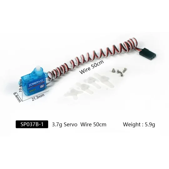 SP037D-1-SP037 3.7g AEO micro servo
