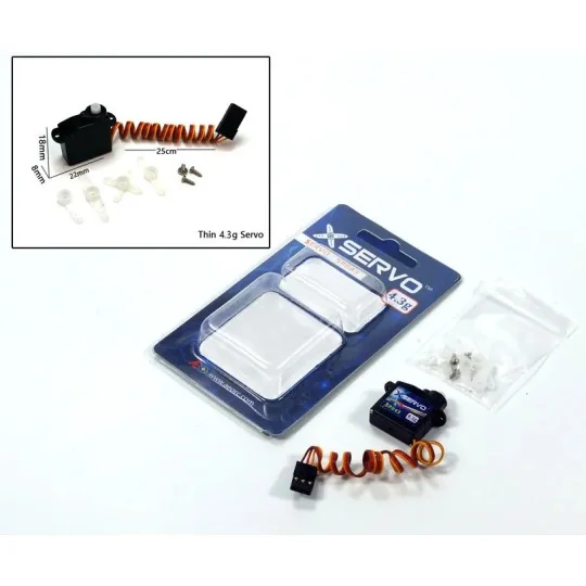 SP043 4.3g AEO micro servo DW Hobby - Dancing Wings Hobby SP043A-1 - 1 SP043A-1-SP043 4.3g AEO micro servo - SP043A-1