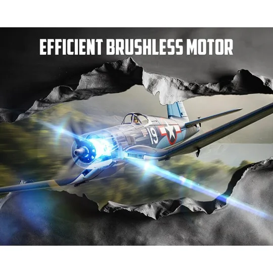 V768-3-Corsair F4U 500mm Brushless Aircraft with RTF Volantex Flight Stabilizer