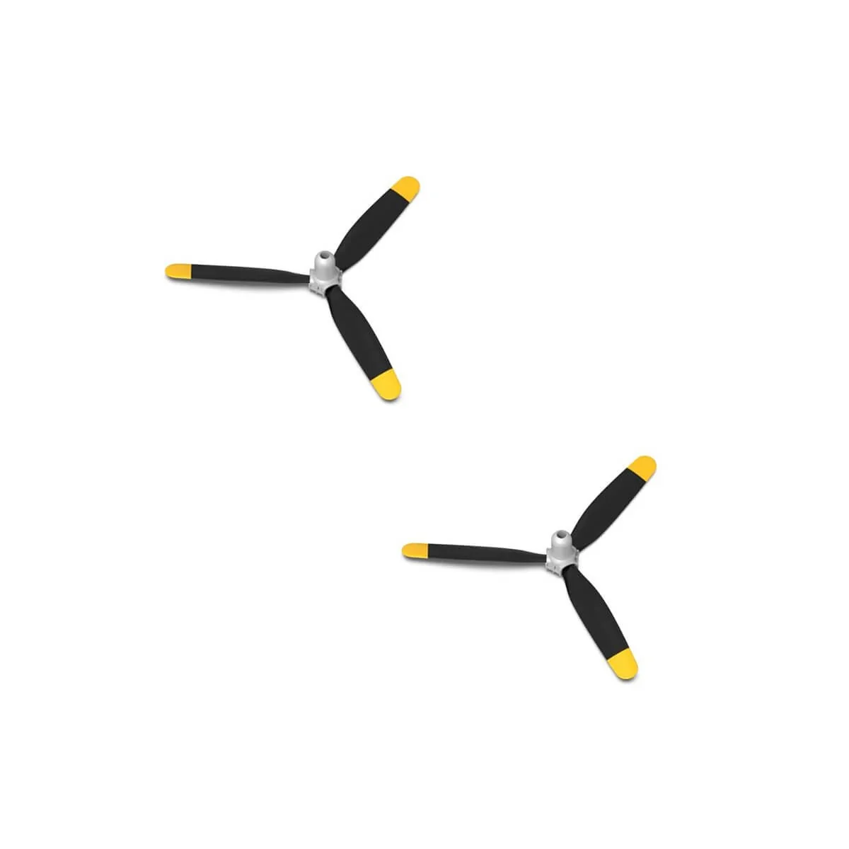 Hélice tripales pour avion Corsair F4U 500mm V768-3 Volantex (x2) Volantex V-P7680304 - 1