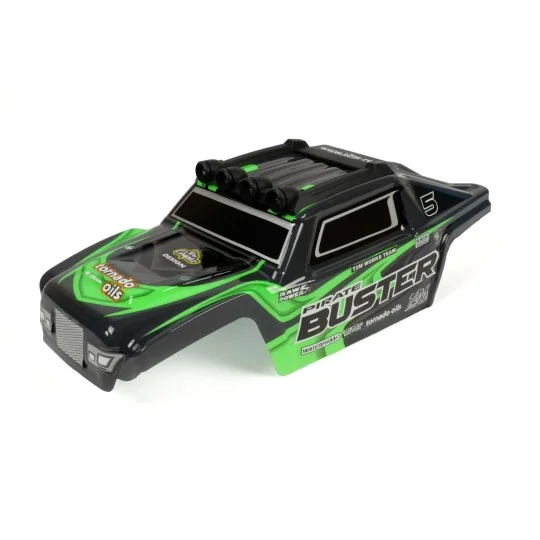 T4965/62GK-Carrosserie Pirate Buster verte avec LED T2M - T4965/62GK
