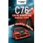 copy of Micro Muscle Car 1/76 RTR Turbo Racing Turbo Racing TB-C76 - 2 TB-C76-Micro Sport Red C76 1/76 RTR Turbo Racing - TB-C76