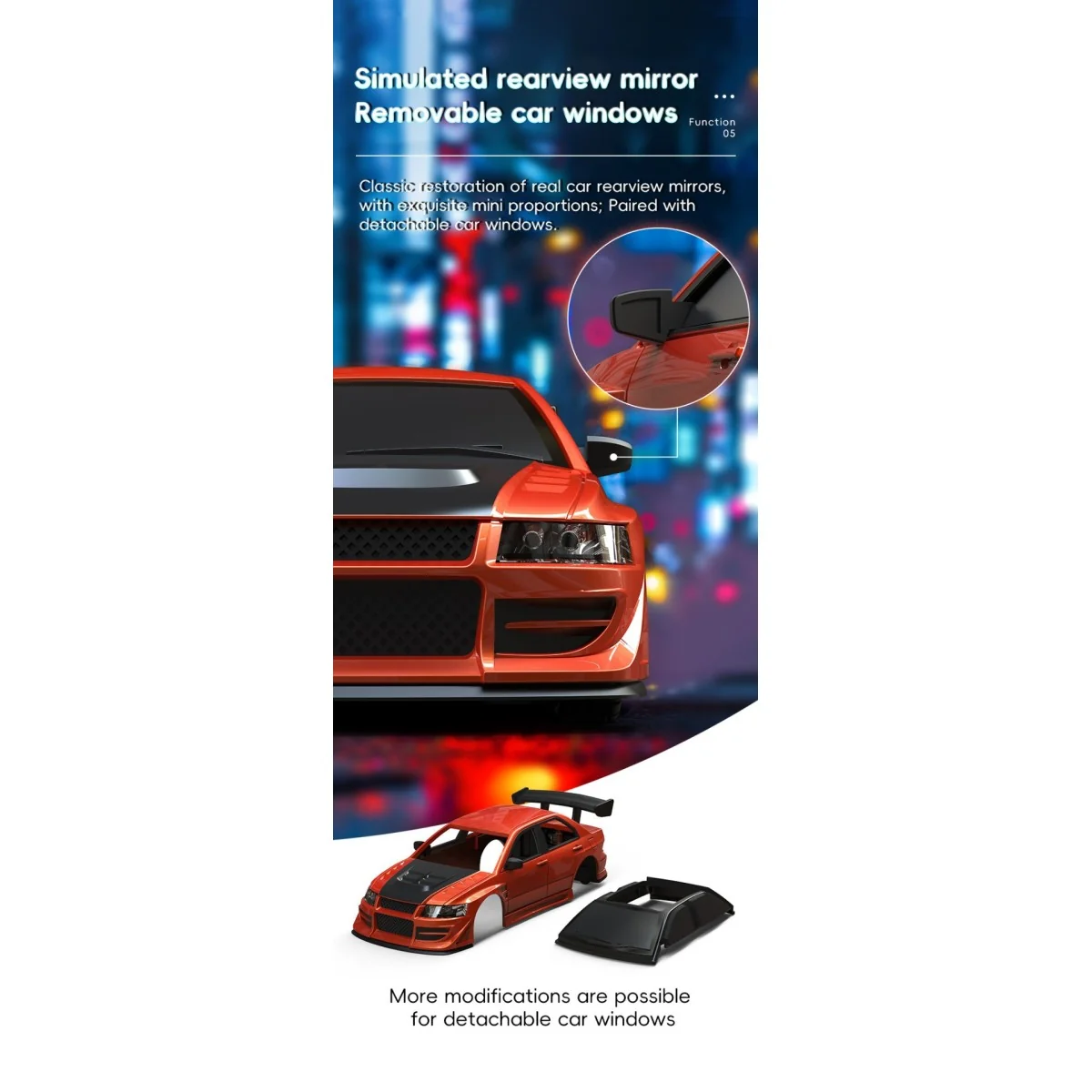 copy of Micro Muscle Car 1/76 RTR Turbo Racing Turbo Racing TB-C76 - 10 copy of Micro Muscle Car 1/76 RTR Turbo Racing Turbo Racing TB-C76 - 10