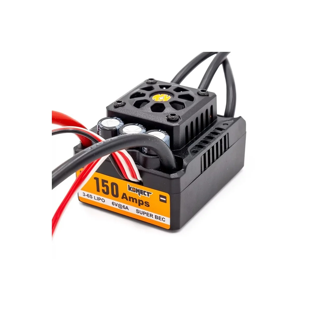 Contrôleur brushless 1/8 ESC 150A Waterproof G2 Konect Hobbytech KN-8BL150-WP-G2 - 1