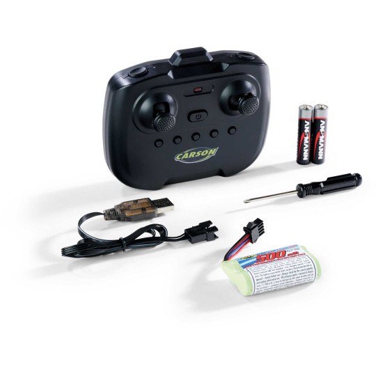 500907705-Tracteur Deutz-Fahr 8280 TTV avec remorque 1/16 RTR Carson