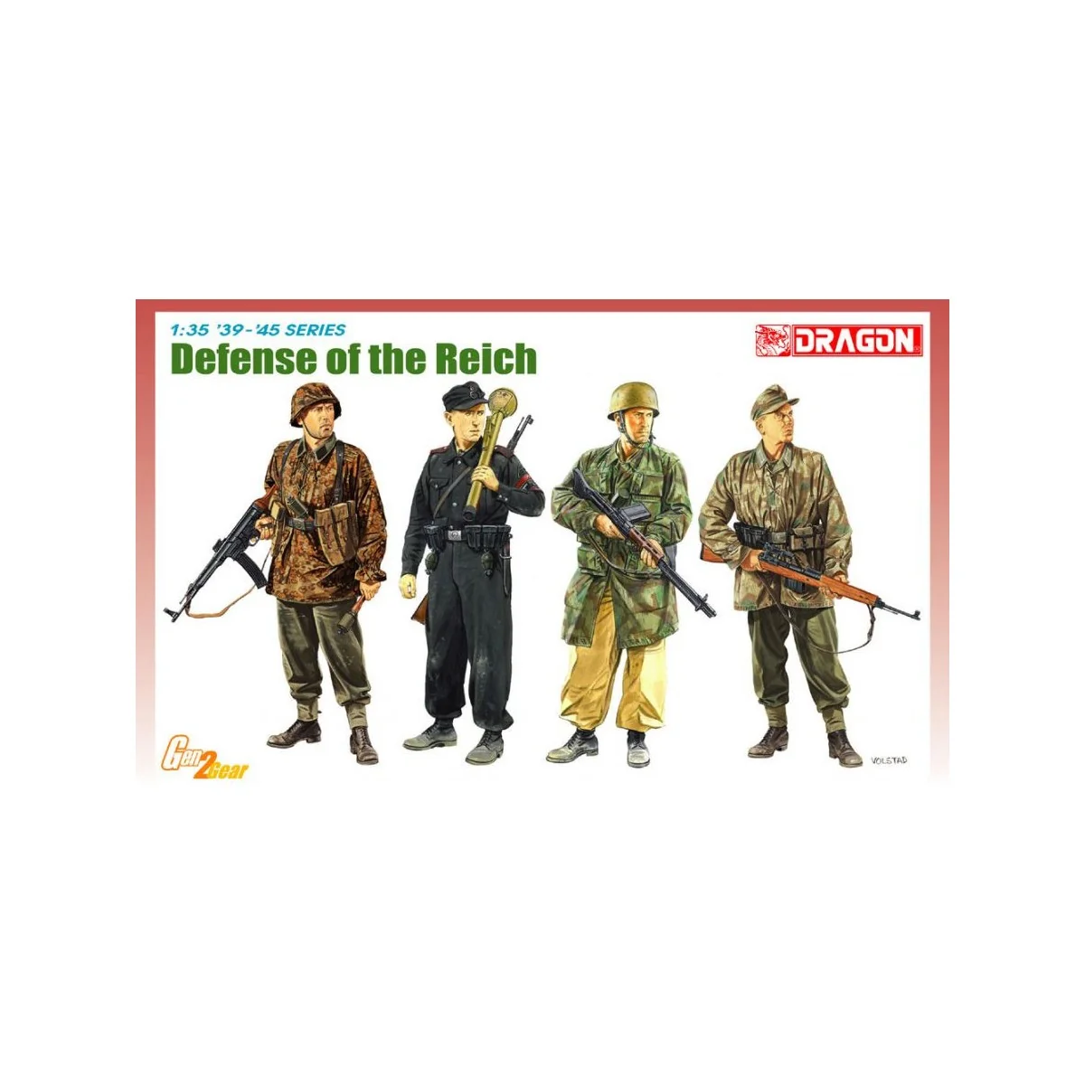 Personnages défenseurs du Reich 1944-45 1/35 Dragon D6694 - 1
