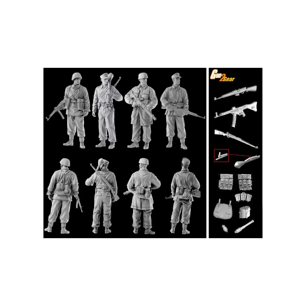 Personnages défenseurs du Reich 1944-45 1/35 Dragon D6694 - 3