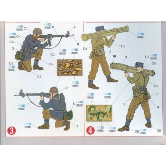 D6089-Nachtjäger Soldier Figures (Berlin 1945) 1/35 Dragon