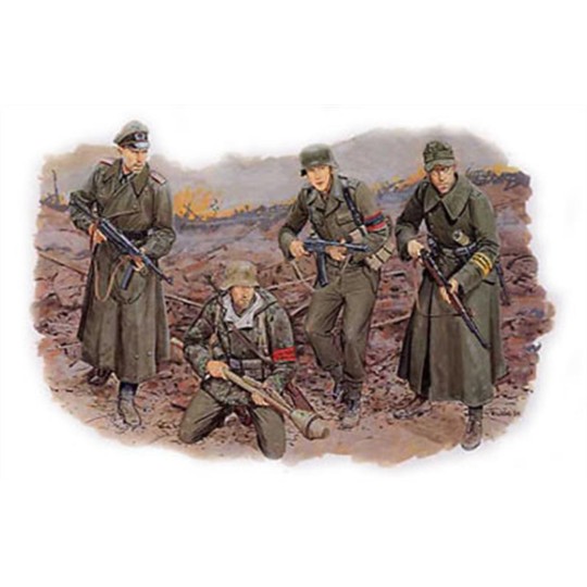 D6020-Personnages soldats Volksturm (Berlin 1945) 1/35 Dragon