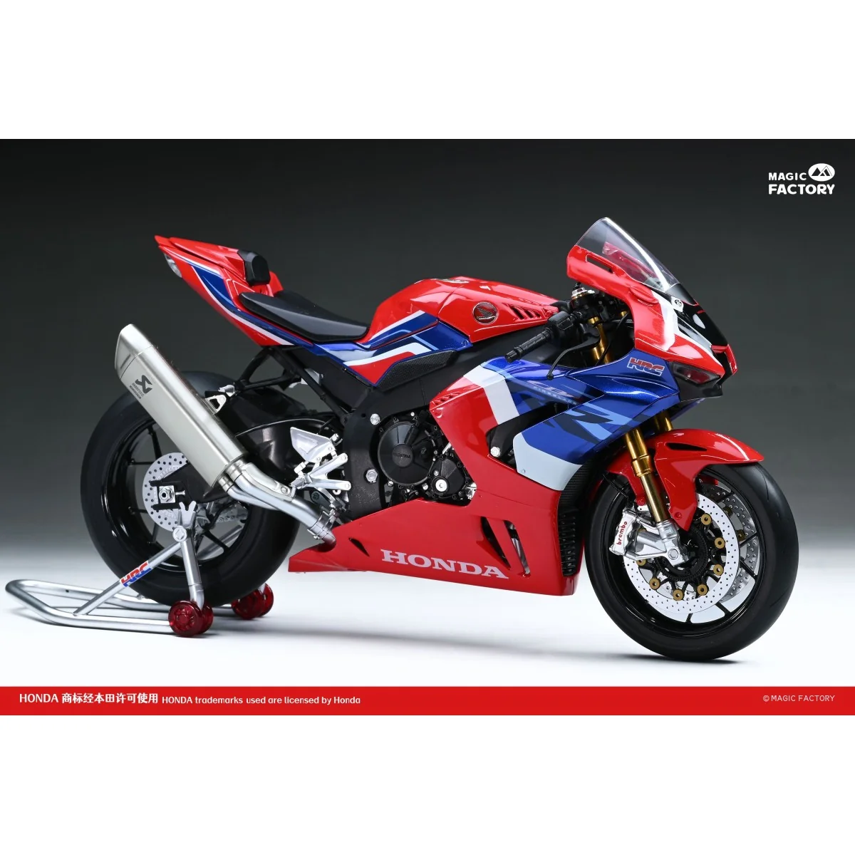 Motorcycle Honda CBR1000RR-R FireBlade SP 1/9 Magic Factory  MF-1402 - 5