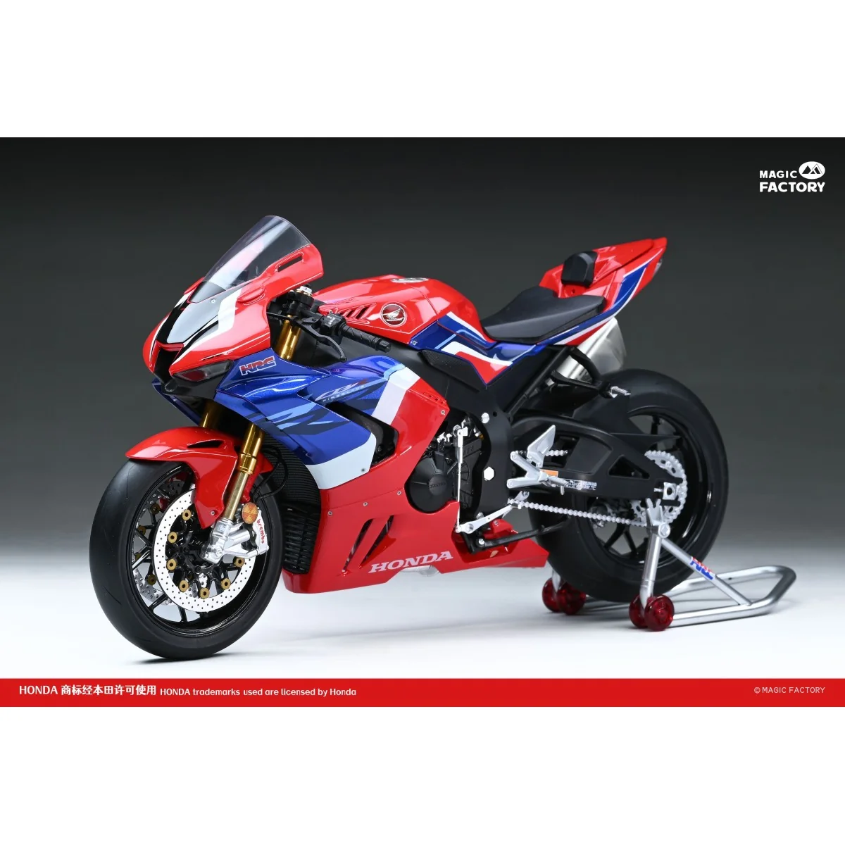 Moto Honda CBR1000RR-R FireBlade SP 1/9 Magic Factory MF-1402 - 6 Moto Honda CBR1000RR-R FireBlade SP 1/9 Magic Factory MF-1402 - 6