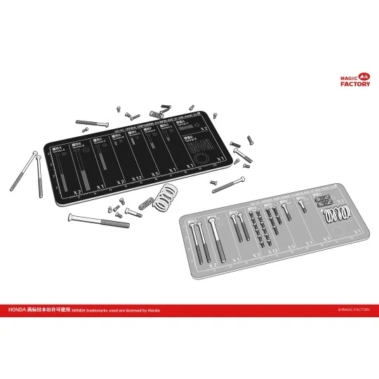 MF-1402-Moto Honda CBR1000RR-R FireBlade SP 1/9 Magic Factory