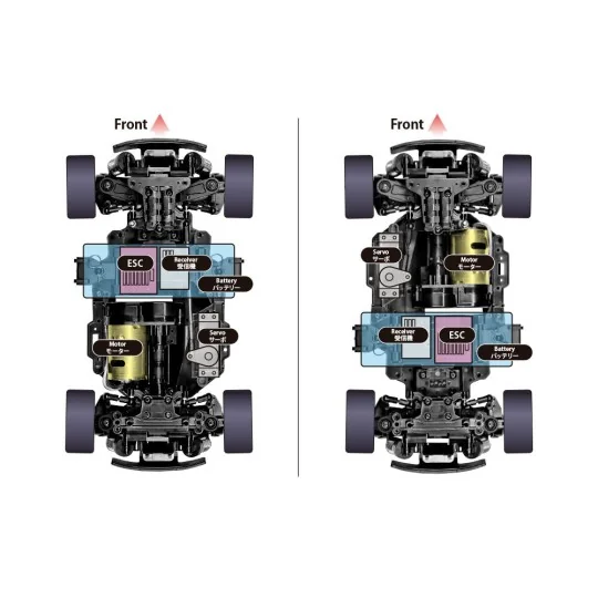 58747-Kit Mini Cooper Racing MB-01 1/10 Tamiya - 58747