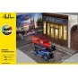 HEL-52330-Kit diorama Splendid Hotel avec 2 voitures 1/24 Heller + colle et peintures