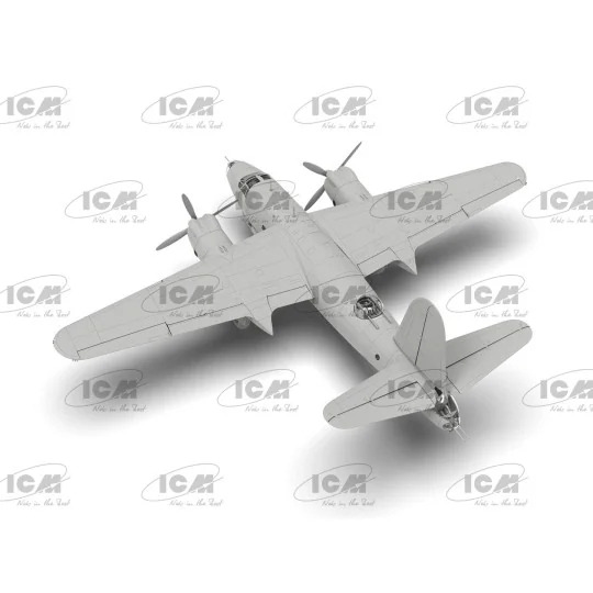 48325-B-26F Marauder aircraft, WWII American Bomber, 1/48 ICM