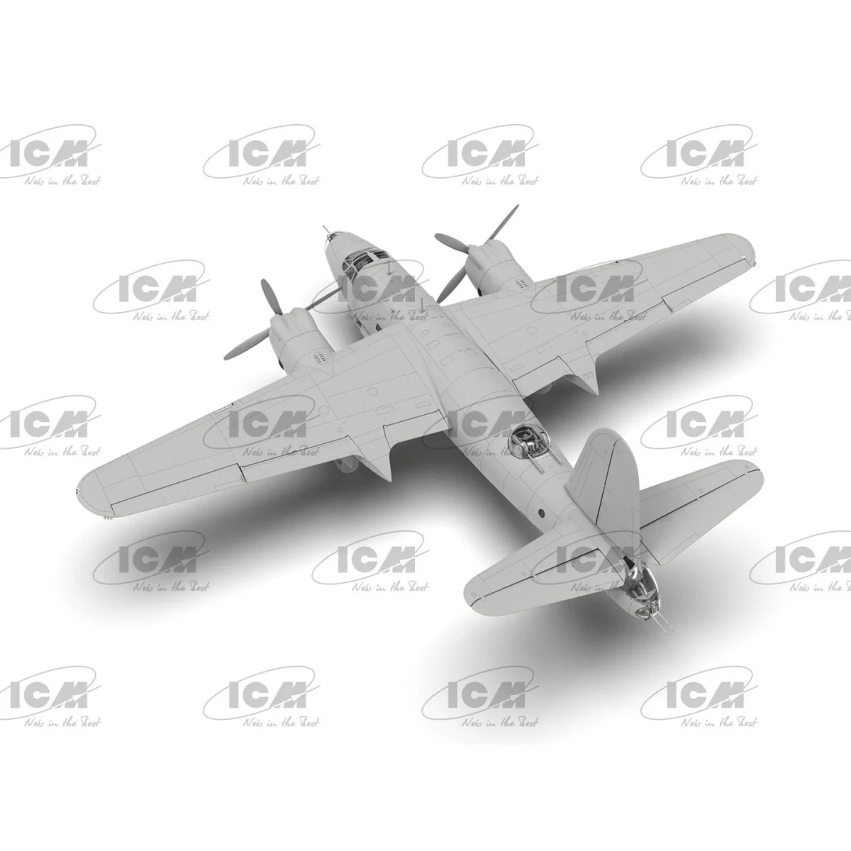 Avion B-26F Marauder, WWII American Bomber, 1/48 ICM 48325 - 4 Avion B-26F Marauder, WWII American Bomber, 1/48 ICM 48325 - 4