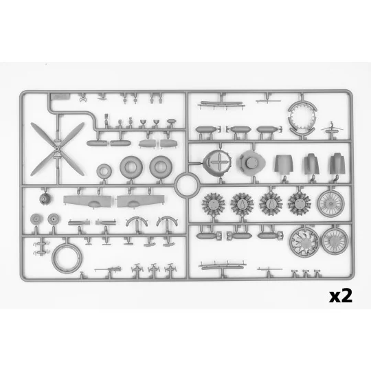 48325-B-26F Marauder aircraft, WWII American Bomber, 1/48 ICM