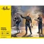 HEL-82753-Personnages, pompiers français 1/24 Heller - HEL-82753