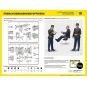 HEL-82751-Personnages, gendarmes français 1/24 Heller
