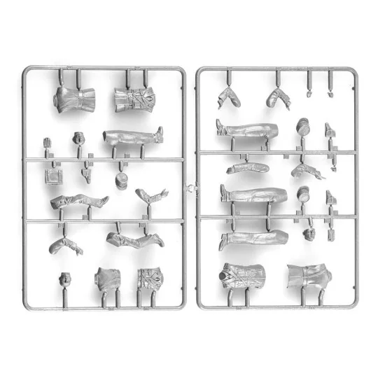 HEL-82751-Personnages, gendarmes français 1/24 Heller