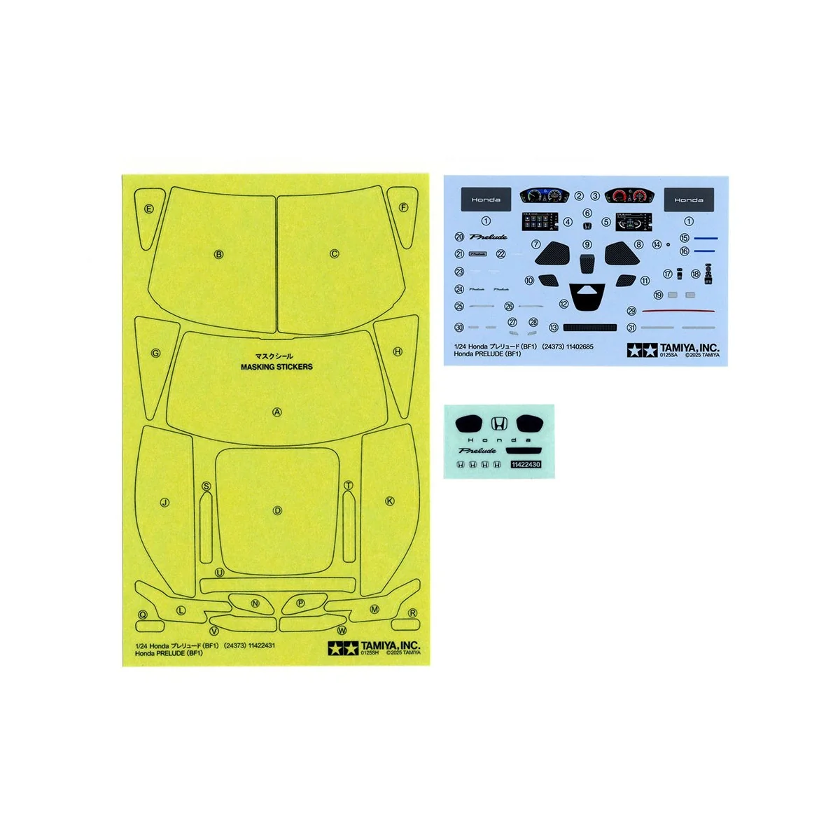 Honda Prelude (BF12) 1/24 Tamiya Tamiya 24373 - 17