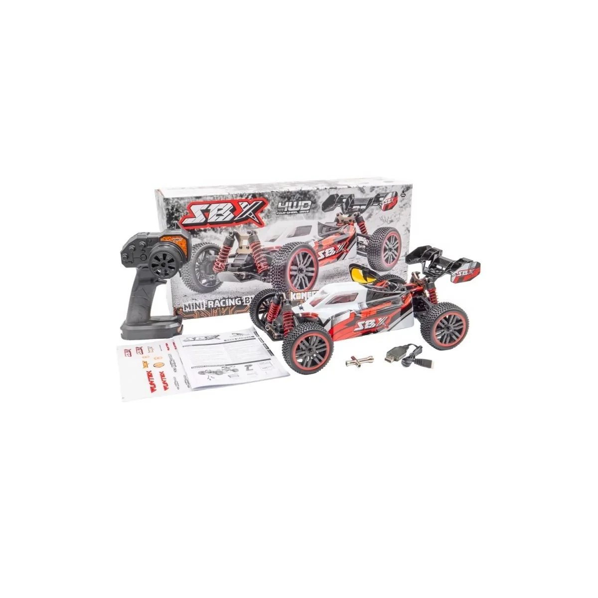 Buggy SBX 1/12 XL 4WD RTR Funtek Funtek FTK-BUG-SPORT - 12
