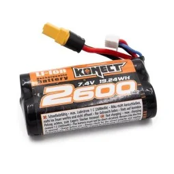 Batterie Li-Ion 7.4V 2600mAh (XT60) Konect Konect KN-LI0742600-XT60 - 1