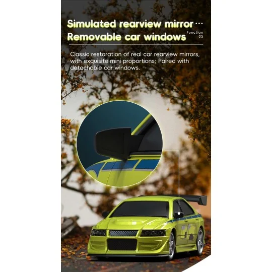 TB-C76-LE-Micro Sport Jaune C76 Limited Edition 1/76 RTR Turbo Racing - TB-C76-LE