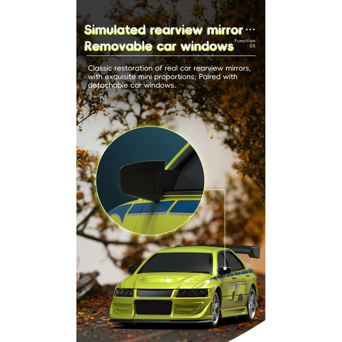 Micro Sport Jaune C76 Limited Edition 1/76 RTR Turbo Racing Turbo Racing TB-C76-LE - 9