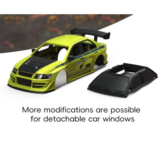 TB-C76-LE-Micro Sport Jaune C76 Limited Edition 1/76 RTR Turbo Racing - TB-C76-LE