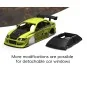 TB-C76-LE-Micro Sport Jaune C76 Limited Edition 1/76 RTR Turbo Racing - TB-C76-LE