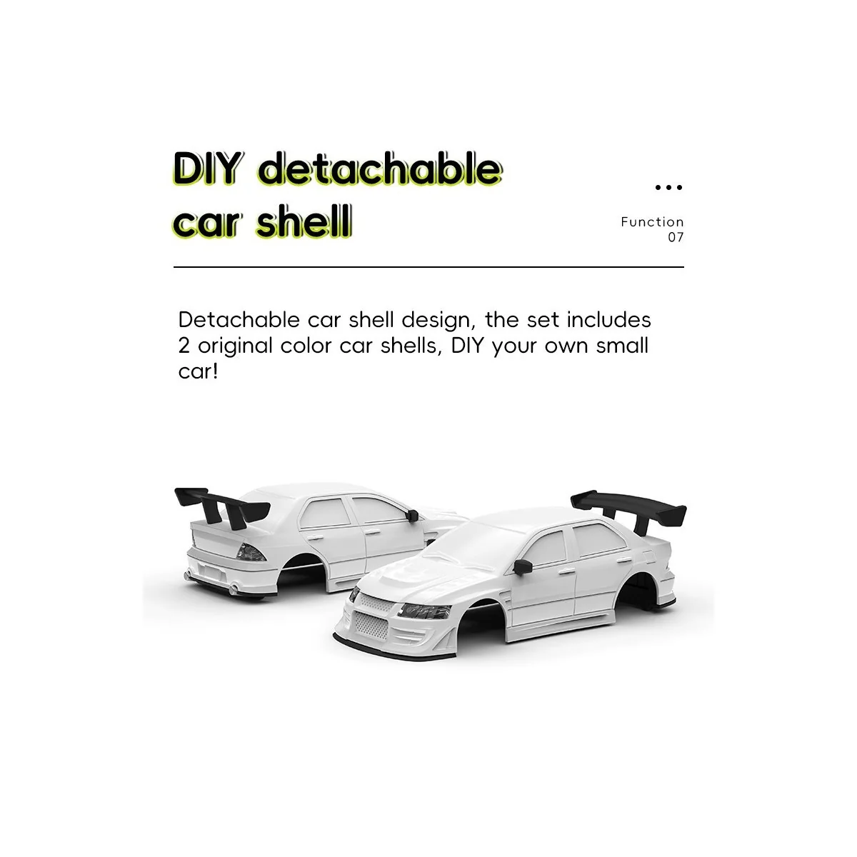 Micro Sport Jaune C76 Limited Edition 1/76 RTR Turbo Racing Turbo Racing TB-C76-LE - 12