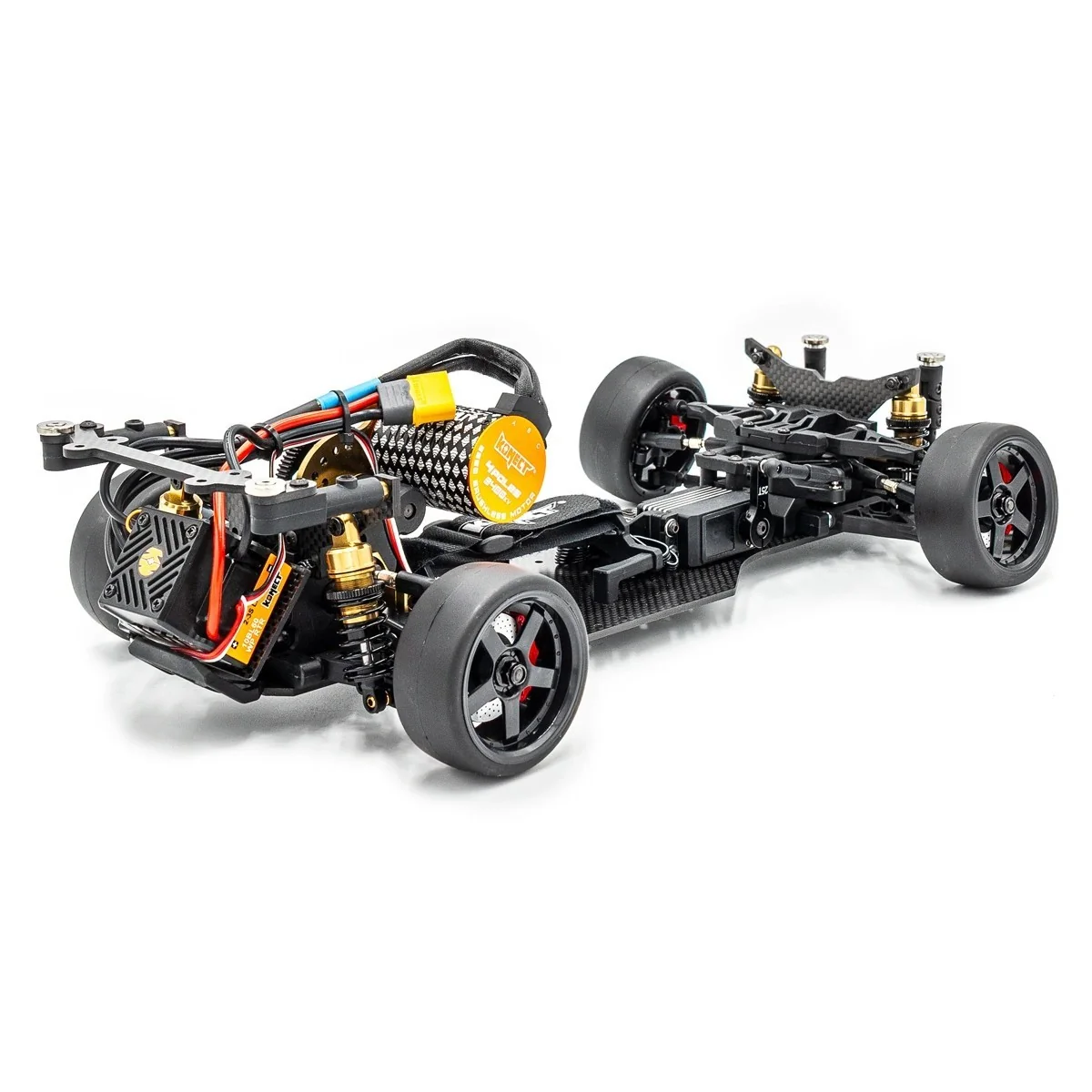 Drift Track Car OVER-D10 Combo + S15 Body 1/10 KIT HobbyTech Hobbytech 8.OVER-D10.COMBS15 - 9 Drift Track Car OVER-D10 Combo + S15 Body 1/10 KIT HobbyTech Hobbytech 8.OVER-D10.COMBS15 - 9