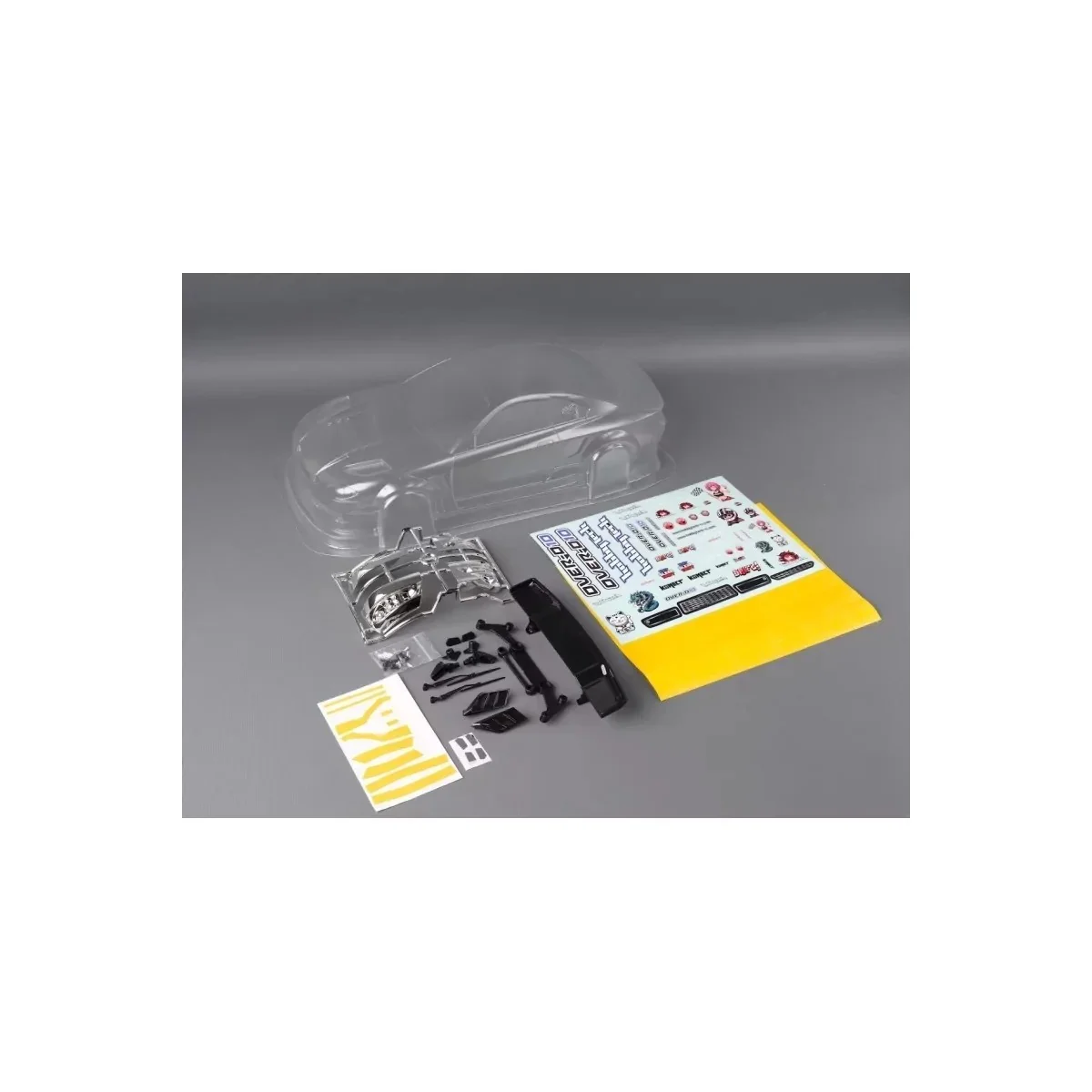 Drift Track Car OVER-D10 Combo + S15 Body 1/10 KIT HobbyTech Hobbytech 8.OVER-D10.COMBS15 - 4