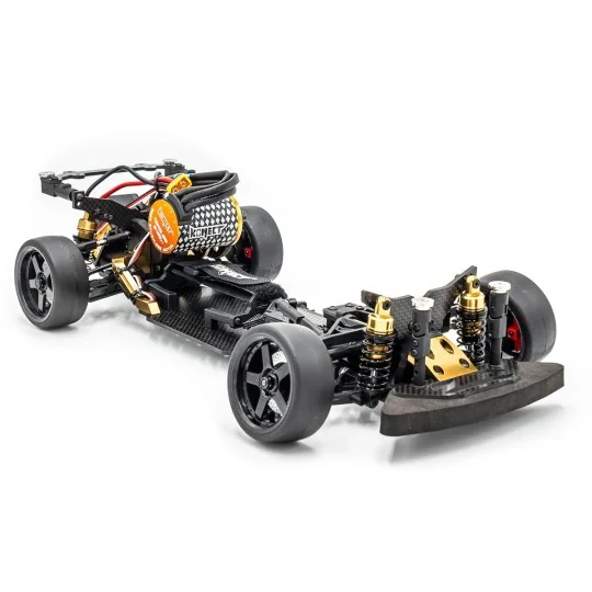 8.OVER-D10.COMBS15-Drift Track Car OVER-D10 Combo + S15 Body 1/10 KIT HobbyTech