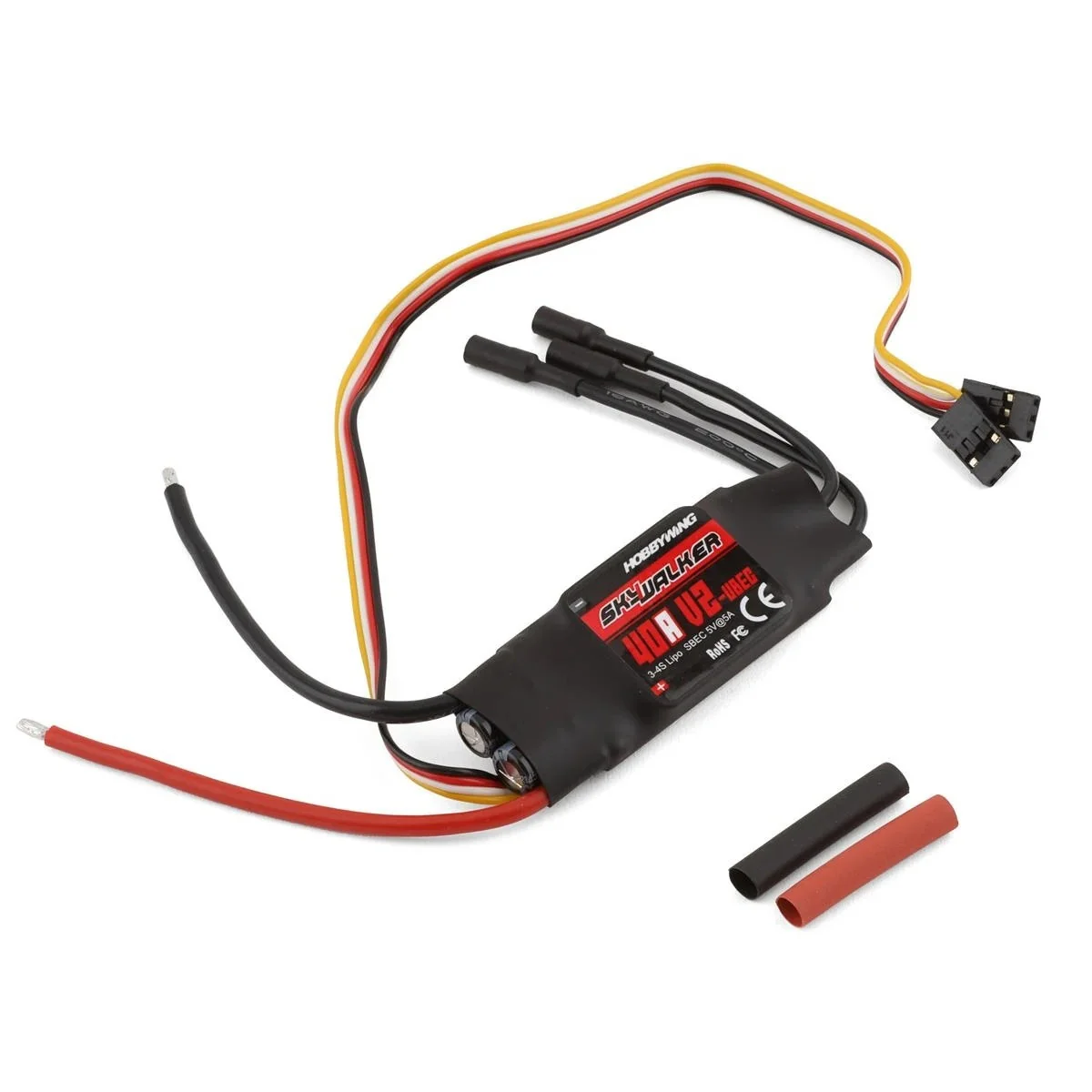 Contrôleur ESC brushless SkyWalker 40A 4S V2 Hobbywing Hobbywing 60080022 - 1